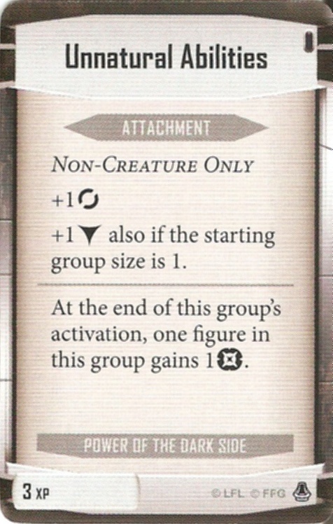 Power of the Dark Side card: /images/imperialClassDecks/Power of the Dark Side/Unnatural Abilities.jpg
